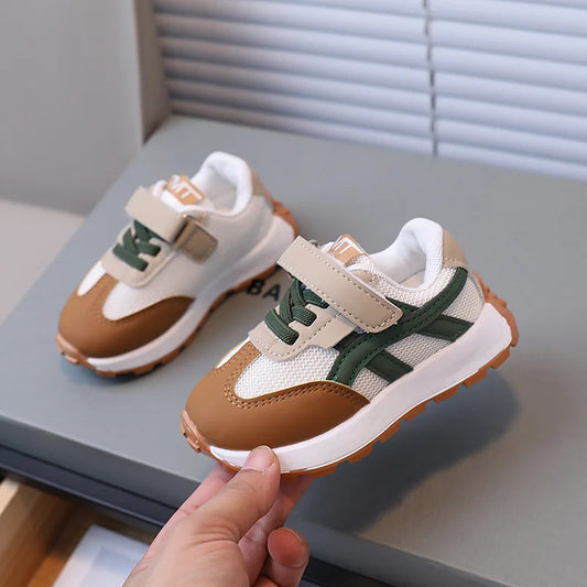 Spring and Autumn New Baby Boys Mesh Breathable Sneakers Girls Anti Slip Casual Trend  Running Shoes Toddler Outdoor Shoes