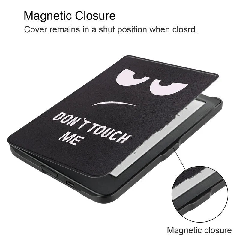 Colour 2024 Case 6 inch Auto Wake Sleep PU Leather Cover Soft Magnetic Ereader Hoesje N365 N367 Funda