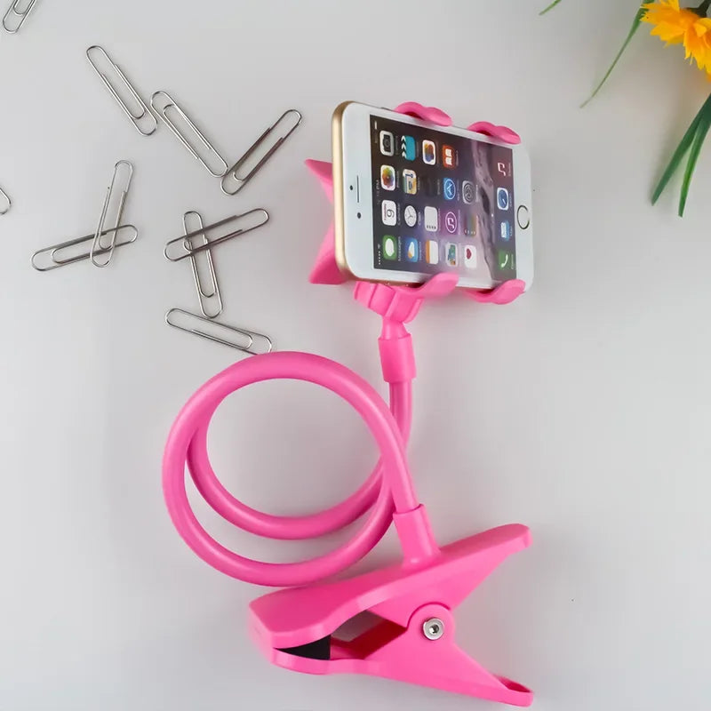 Mobile Phone Holder Stand Portable Flexible Lazy Bed Desktop Bracket Smartphones Desk Bed Mount Stand Base Support