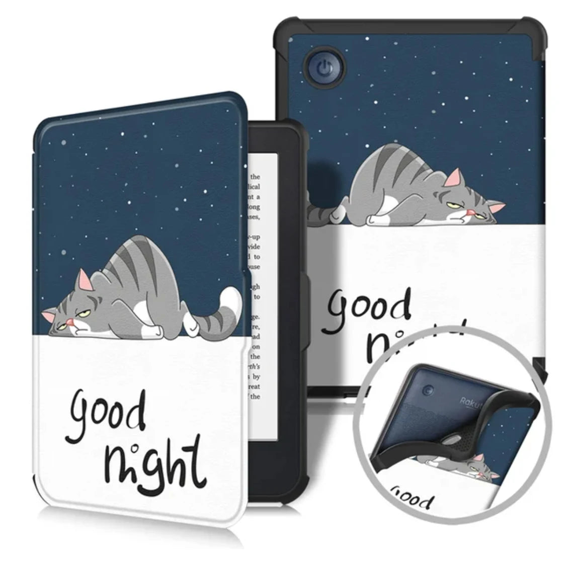 Colour 2024 Case 6 inch Auto Wake Sleep PU Leather Cover Soft Magnetic Ereader Hoesje N365 N367 Funda