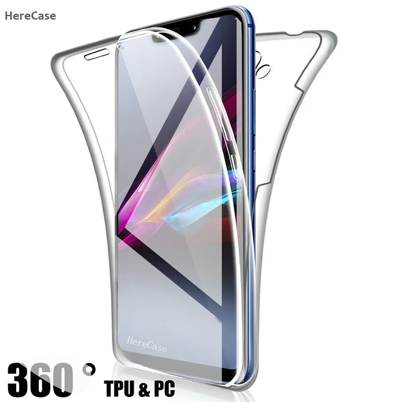 360 Full Body Case for Xiaomi POCO X3 NFC X3 X4 Pro 5G Poco X5 5G X5 X6 Pro Mi CIVI2 Double Side Silicone TPU Funda