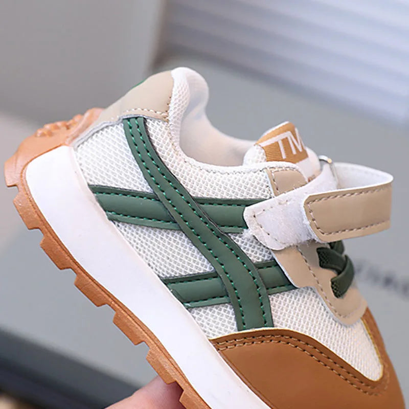 Spring and Autumn New Baby Boys Mesh Breathable Sneakers Girls Anti Slip Casual Trend  Running Shoes Toddler Outdoor Shoes