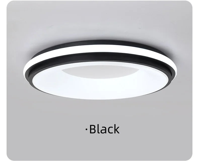 Nordic LED Ceiling Light Originality Macaron Circular Color Modern Ceiling Lamp Balcony Bedroom Study Room Aisles Home Lighting