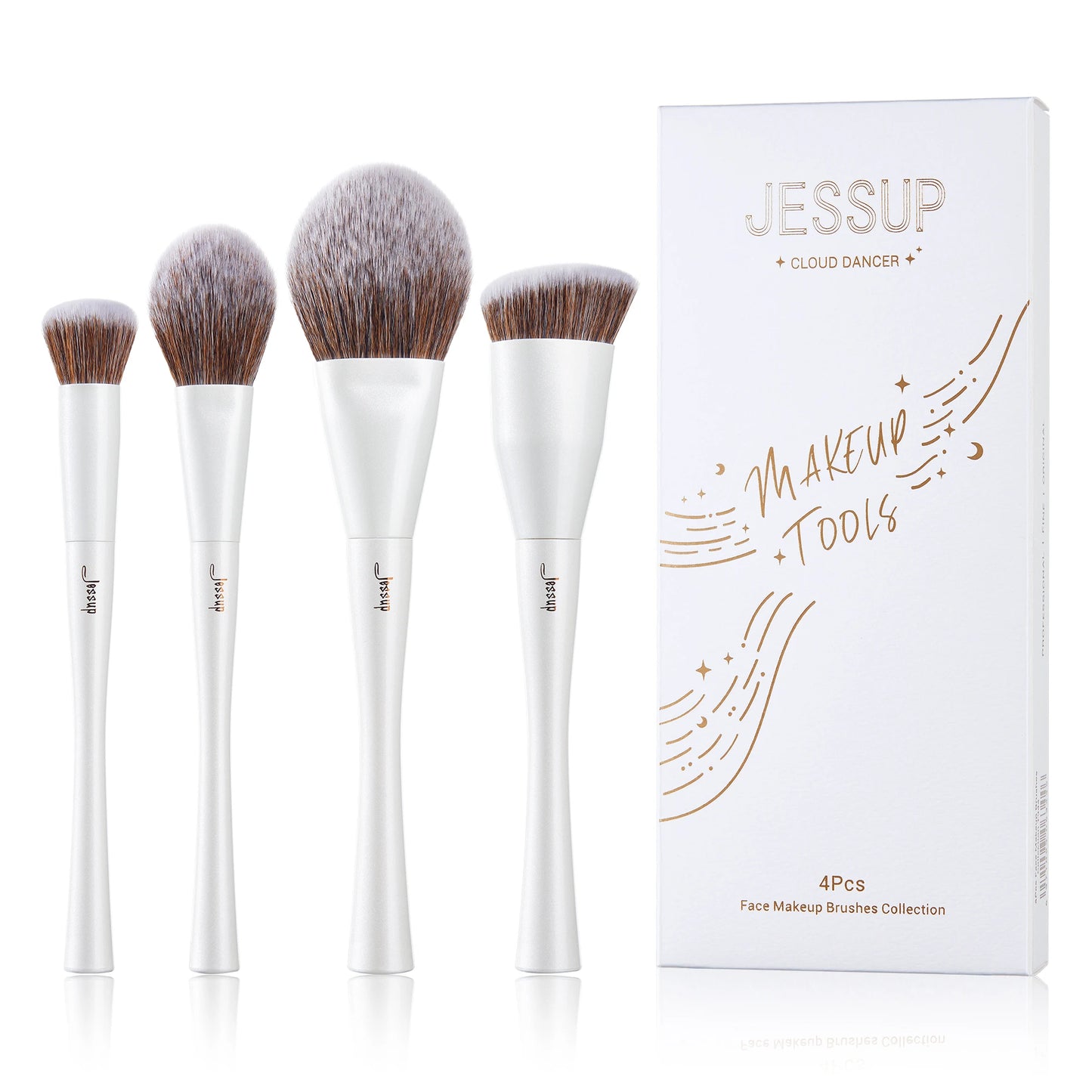 Makeup Brushes 4-14pcs Make up Brush set Highend Makeup Gift Set For Women with Sponge Makeup,Brush Cleaner,Towel T333