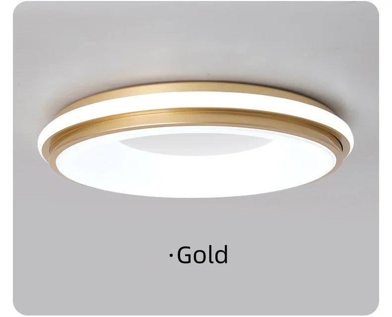Nordic LED Ceiling Light Originality Macaron Circular Color Modern Ceiling Lamp Balcony Bedroom Study Room Aisles Home Lighting