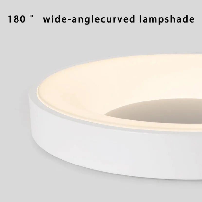 Nordic LED Ceiling Light Originality Macaron Circular Color Modern Ceiling Lamp Balcony Bedroom Study Room Aisles Home Lighting