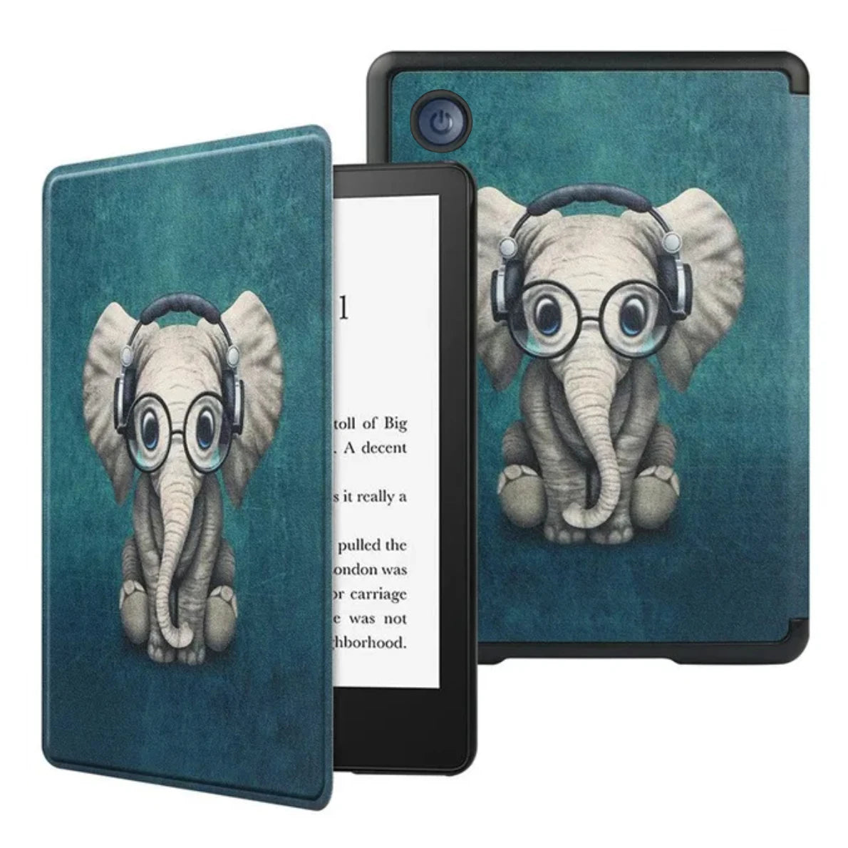 Colour 2024 Case 6 inch Auto Wake Sleep PU Leather Cover Soft Magnetic Ereader Hoesje N365 N367 Funda